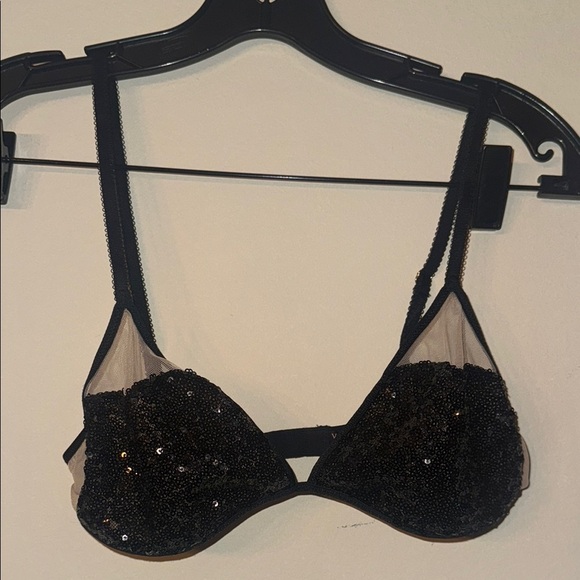 Victoria's Secret Other - Victoria's Secret Black Sparkle Bra Intimates